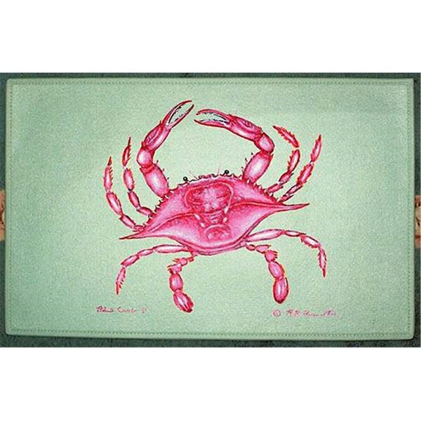 Jensendistributionservices Pink Crab Door Mat 30x50 MI48739 - main